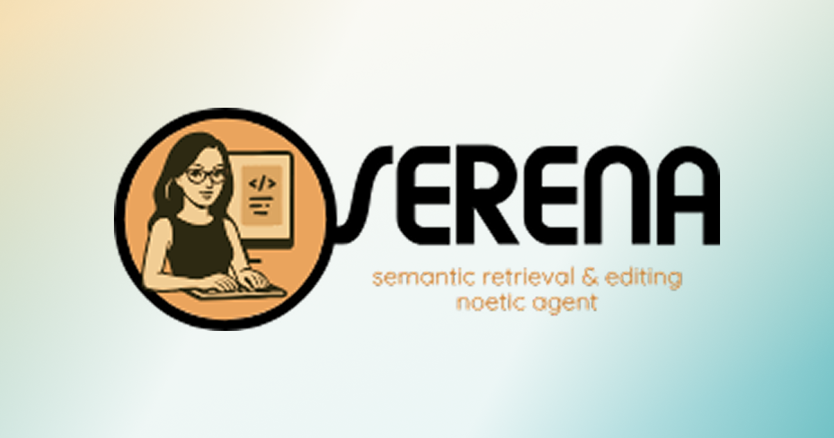 Terminal showing Serena MCP installation with symbol navigation tools